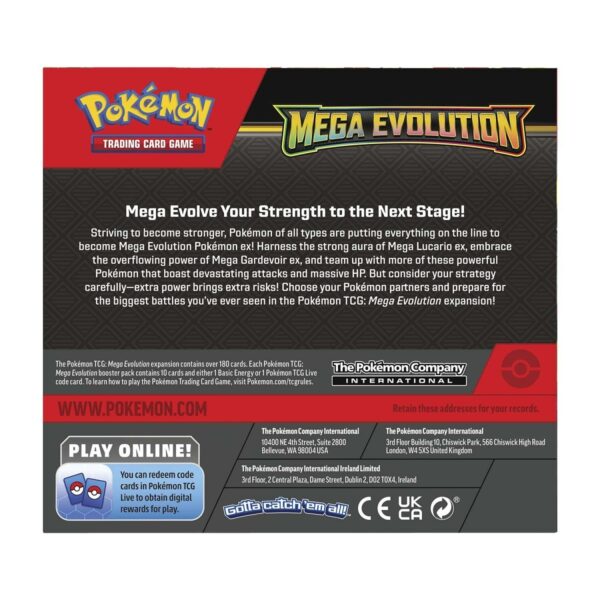 Pokemon TCG Mega Evolution Enhanced Booster Display Box 36 Packs en 1 Promotiekaart - Afbeelding 2