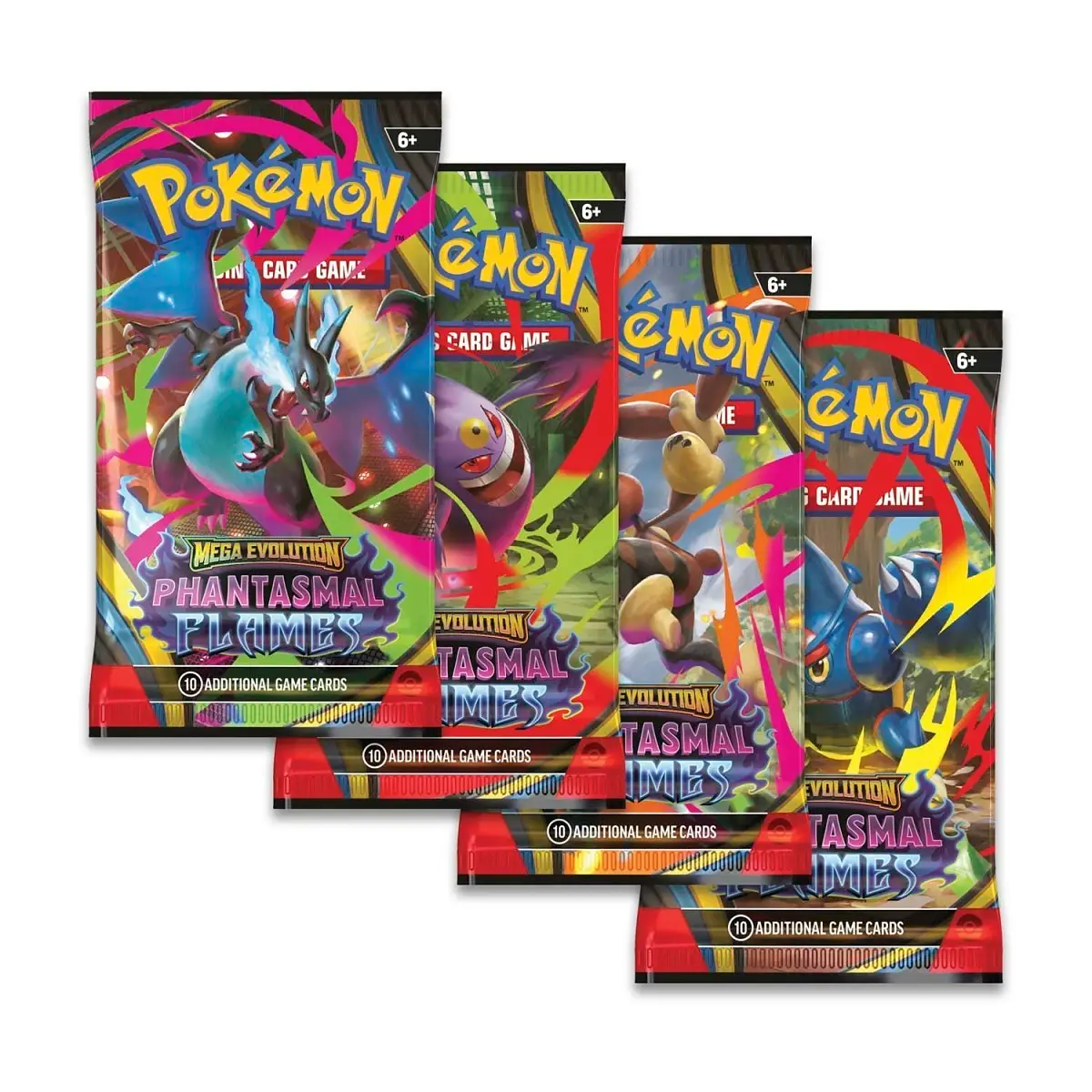 Pokemon TCG: Mega Evolution Phantasmal Flames Booster Display Box (36 Packs) - Image 4