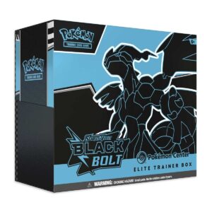 Pokemon TCG Scarlet und Violet Black Bolt Pokemon Center Elite Trainer Box