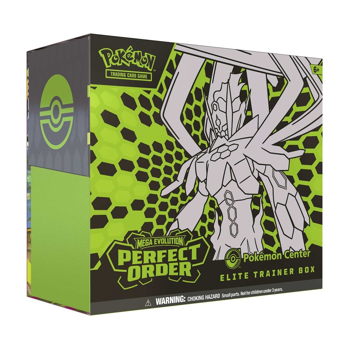 Pokemon TCG Mega Evolution Perfect Order Pokemon Center Elite Trainer Box Limited