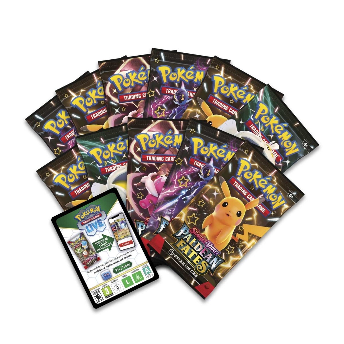 Pokemon TCG Scarlet and Violet Paldean Fates Pokemon Center Elite Trainer Box ENG - Image 4