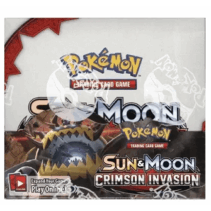 Pokemon TCG Sun and Moon Crimson Invasion Booster Display Box (36 Packs) ENG